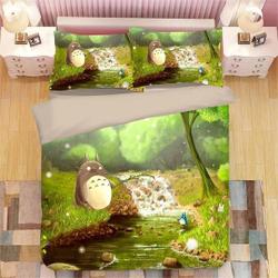 Tonari no Totoro #21 Duvet Cover Pillowcase Bedding Set Gift For Your Girlfriend Boyfriend Gift For Love Gift For Friend Best Valentine Present Holiday Gift