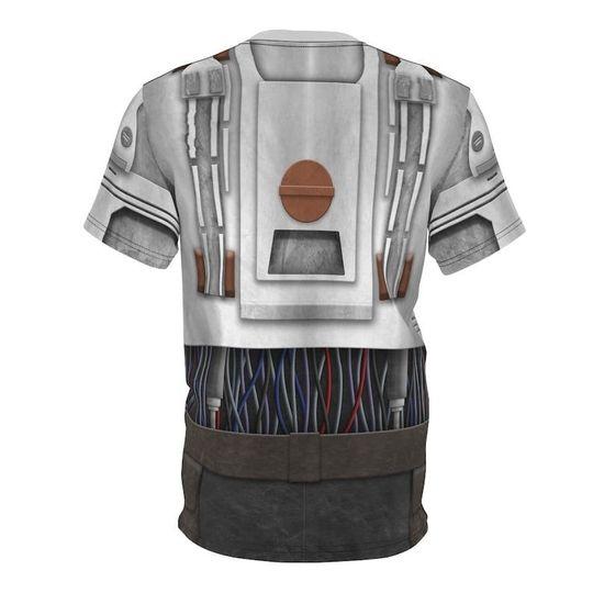 Star Wars Robot Mark 5 3D Shirt, Star Wars Cosplay Costume Meaningful Gift For Family Gift For Boyfriend Valentine Gift