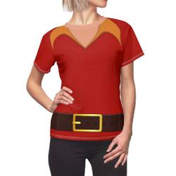 Gaston, Beauty and the Beast, Women's T-Shirt - Halloween Meaningful Gift For Family Gift For Boyfriend Valentine Gift