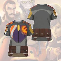 Star Wars Rebel Costume 3D Shirt, Star Wars Movie Character Meaningful Gift For Family Gift For Boyfriend Valentine Gift