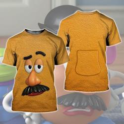 Toy Story Mr Potato Halloween 3D Shirt, Potato Halloween Shirt Meaningful Gift For Family Gift For Boyfriend Valentine Gift