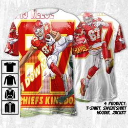 Travis Kelce Touch Down Shirt,Kelce 87 Shirt,Travis Kelce Football T-Shirt Meaningful Gift For Family Gift For Boyfriend Valentine Gift