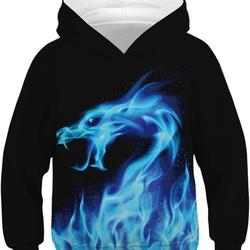 Abstract Boys Girls Hoodies 3D