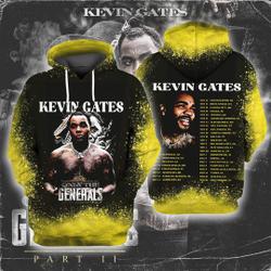 KG Only The Generals Tour 2023 3d Hoodie, KG Fan 3D Hoodie