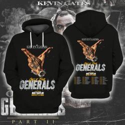 KG Only The Generals Tour 2023 3d Hoodie, KG Fan 3D Hoodie