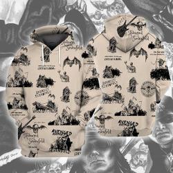 Avenged Sevenfold Life Is But A Dream North American Tour 2023 3D Shirt