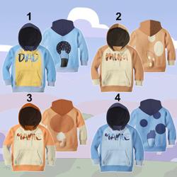 Dog Family 3D Hoodie, Family Custome Halloween 3D Hoodie