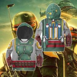 Star Wars Boba Fett Cosplay 3D Hoodie