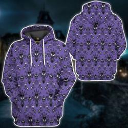 Unisex Haunted Mansion Full Over Print 3D Hoodie