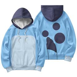 Blue Furred Canine 3D Shirt, Animated Family Dog Friend Costume 3D Hoodie