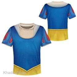 Snow White Princess 3D Shirt, Halloween Costume Meaningful Gift For Family Gift For Boyfriend Valentine Gift