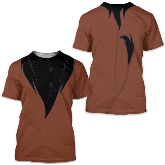 Lion King Scar Full Over Print 3D Shirt Meaningful Gift For Family Gift For Boyfriend Valentine Gift