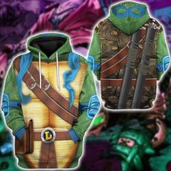 LeonardoTMNT Don Donnie Purple Cosplay 3D Hoodie