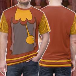 Cogsworth Cosplay Shirt, Princess Clock Movie Characters Halloween Meaningful Gift For Family Gift For Boyfriend Valentine Gift