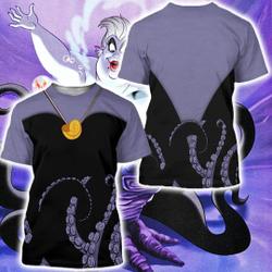 Purple Octopus The Sea Witch Inspired 3D Shirt Meaningful Gift For Family Gift For Boyfriend Valentine Gift