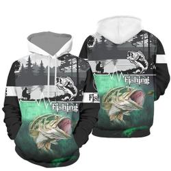 Fishing River 3D Hoodie