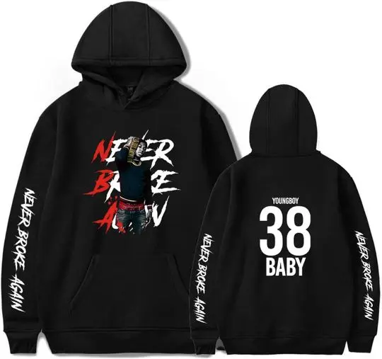 Hip Hop Rapper 3D Hoodie