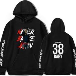 Hip Hop Rapper 3D Hoodie