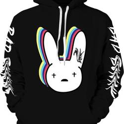Hip Hop Rapper 3D Hoodie