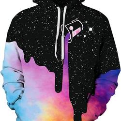 Hip Hop Rapper 3D Hoodie