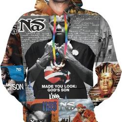 Hip Hop Rapper 3D Hoodie