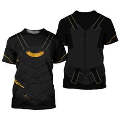 American Female Superhero Halloween 3D Shirt Meaningful Gift For Family Gift For Boyfriend Valentine Gift