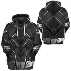 African Superhero Halloween Costume 3D Hoodie