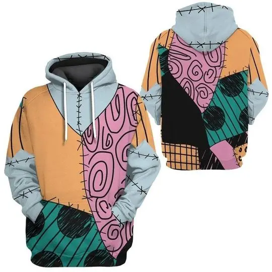 Rag Doll 3D All Over Print Halloween Town Doll 3D Hoodie