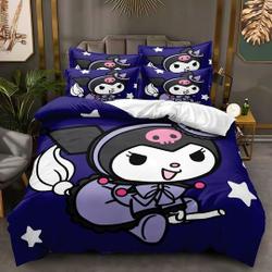 Children Cartoon Lovely 3D Printing Bedding Set Gift For Your Girlfriend Boyfriend Gift For Love Gift For Friend Best Valentine Present Holiday Gift