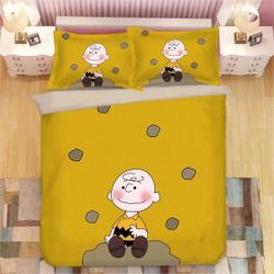 Snoopy #3 Duvet Cover Pillowcase Bedding Set Home Bedroom DecorGift For Your Girlfriend Boyfriend Gift For Love Gift For Friend Best Valentine Present Holiday Gift