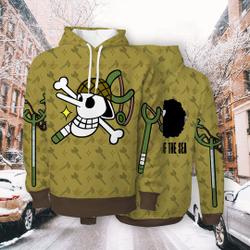 Hoodie Anime 3D Printed Uso O Piece Anime Jacket Sweatshirt Hooded Pullover Christmas Gift