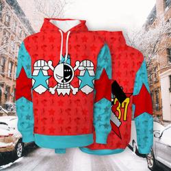 Hoodie Anime 3D Printed Frank O Piece Anime Cosplay Hooded Long Sleeve Sweatshirt Fan Gift