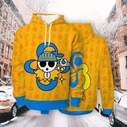 Hoodie Anime 3D Printed Nam O Piece Anime Pullover Jacket Sweatshirt Hooded Christmas Gift