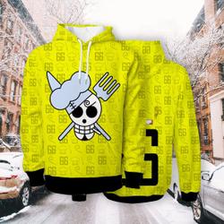 Hoodie Anime 3D Printed San Ji Anime Cosplay Sweatshirt Hooded Pullover For Fan Gift