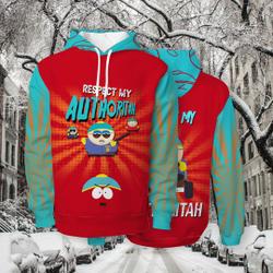 Hoodie Cartoon 3D Sweatshirt E Rics Hooded Pullover Sweatshirt Shirt