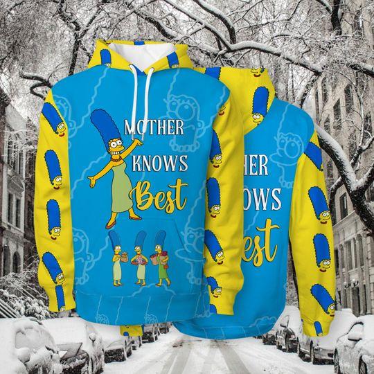 Hoodie Cartoon 3D Mar Ges Character Simp Tv Series Pullover Sweatshirt Shirt