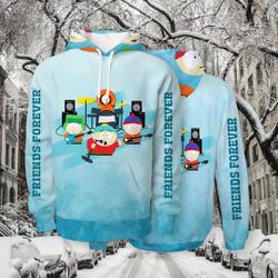 Hoodie Cartoon 3D Sweatshirt Hooded Men Xmas Gift Pullover Sweatshirt Shirt