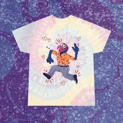 Gonzo tie dye tee Meaningful Gift For Family Gift For Boyfriend Valentine Gift