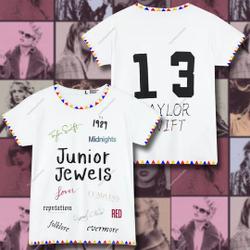 Custom Taylor T-Shirt, You Belong With Me Outfit, Junior Jewels Taylor Eras Tour Meaningful Gift For Family Gift For Boyfriend Valentine Gift