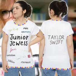 Custom Taylor T-Shirt, You Belong With Me Outfit, Junior Jewels Taylor Eras Tour Meaningful Gift For Family Gift For Boyfriend Valentine Gift