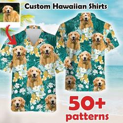 Personalized Photo Upload Photo Hawaiian Shirt Gift For Your Girlfriend Boyfriend Gift For Love Gift For Friend Best Valentine Present Holiday Gift