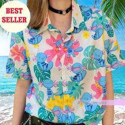 Wooper PKM Hawaiian Shirt, Wooper Shirt, Wooper Button Shirt, PKM Hawaii Summer Shirt, Beach Shirt, Aloha Vacation Shirt Gift