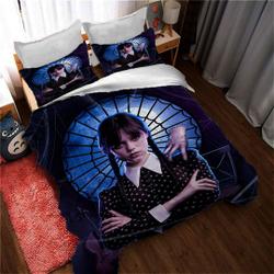 Wednesday Addams Covers Bedding Set Gift For Your Girlfriend Boyfriend Gift For Love Gift For Friend Best Valentine Present Holiday Gift