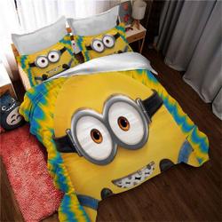Minions Duvet Covers Bedding Set Gift For Your Girlfriend Boyfriend Gift For Love Gift For Friend Best Valentine Present Holiday Gift