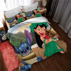 Lilo & Stitch Duvet Covers Bedding Set Gift For Your Girlfriend Boyfriend Gift For Love Gift For Friend Best Valentine Present Holiday Gift