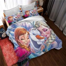 Elsa Princess Frozen Duvet Covers Bedding Set Gift For Your Girlfriend Boyfriend Gift For Love Gift For Friend Best Valentine Present Holiday Gift