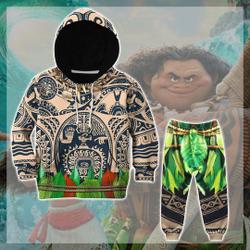Tattoo Native 3D Full Over Print Shirt, Native Men Costume 3D Hoodie