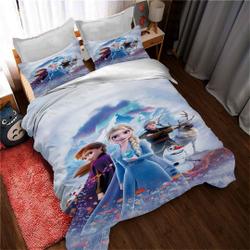 Elsa Princess Frozen Duvet Covers Bedding Set Gift For Your Girlfriend Boyfriend Gift For Love Gift For Friend Best Valentine Present Holiday Gift