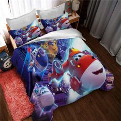 Super Wings Covers Bedding Set Gift For Your Girlfriend Boyfriend Gift For Love Gift For Friend Best Valentine Present Holiday Gift