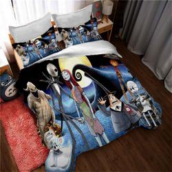 Nightmare Before Christmas Duvet Covers Bedding Set Gift For Your Girlfriend Boyfriend Gift For Love Gift For Friend Best Valentine Present Holiday Gift